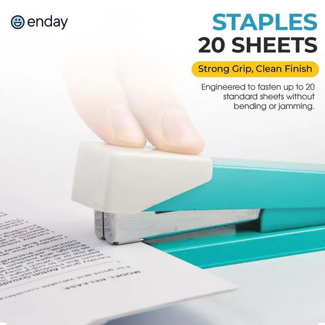 Alt view image 6 of 6 - 25,000 Standard Staples - 1/4 Inch Length, 210 per Strip, Jam-Free Chisel Point, Staples for Stapler, Replacement, Fits Standard Staplers, 5 Boxes of 5,000 Each