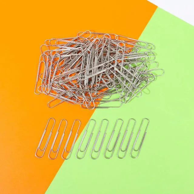 Alt view image 4 of 6 - Medium Paper Clips,1000 Pcs (10×100), Silver 1.25IN, Office & School use