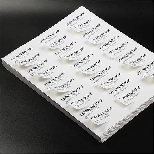 Alt view image 4 of 7 - 1" X 2-5/8" 30 Up Mailing Labels for Laser/Inkjet Printer, Address Labels, Shipping mailing Labels, 30 per Sheet Return Address Labels (25 Sheets - 750 Labels)