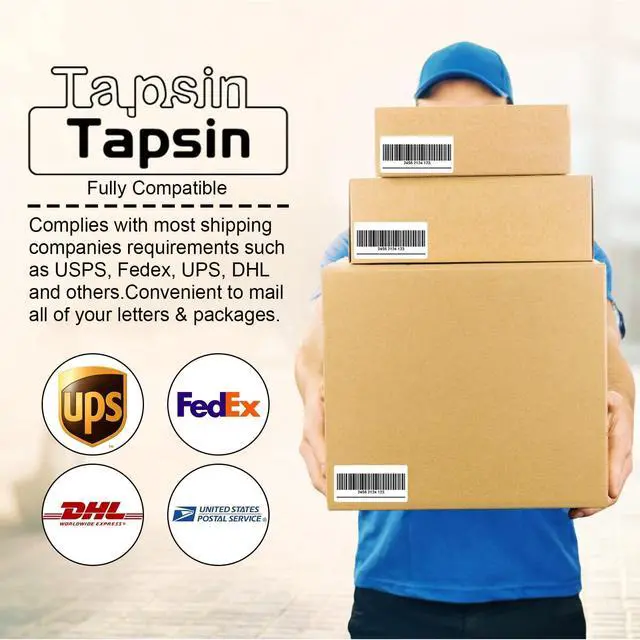 Alt view image 7 of 7 - 1" X 2-5/8" 30 Up Mailing Labels for Laser/Inkjet Printer, Address Labels, Shipping mailing Labels, 30 per Sheet Return Address Labels (25 Sheets - 750 Labels)