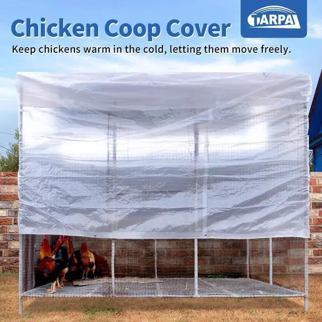 Alt view image 2 of 7 - Clear Tarp 6x12ft Small Tarp Waterproof Clear Plastic Tarps