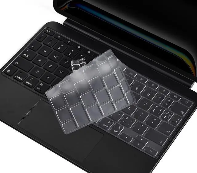 Main image of Premium Keyboard Cover Ultra Thin for 2026 Magic Keyboard(iPad Air 11 M4 M3 & Pro 11 M5 M4), Magic Keyboard Folio(iPad A16 & iPad 10th Gen), iPad Pro 11-in Protector Skin Accessories