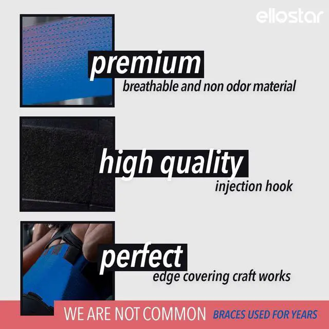 Alt view image 6 of 7 - Women's Waist Trainer: Sweat Band for Belly Fat, Tummy Control, Back Support, Workout Shapewear, Weight Loss Aid Small, Blue