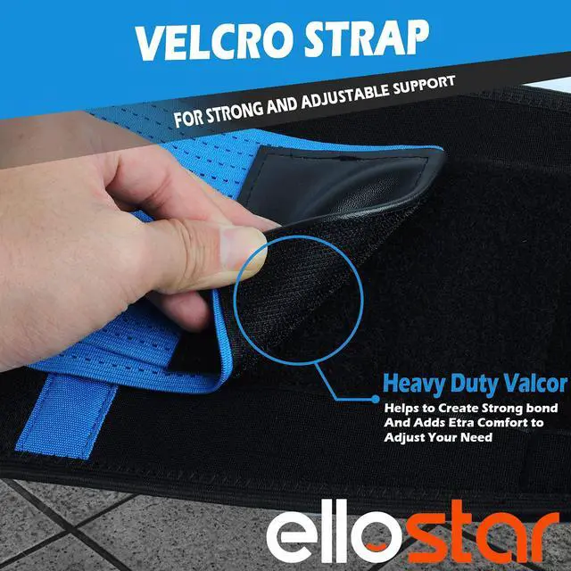 Alt view image 7 of 7 - Women's Waist Trainer: Sweat Band for Belly Fat, Tummy Control, Back Support, Workout Shapewear, Weight Loss Aid Small, Blue