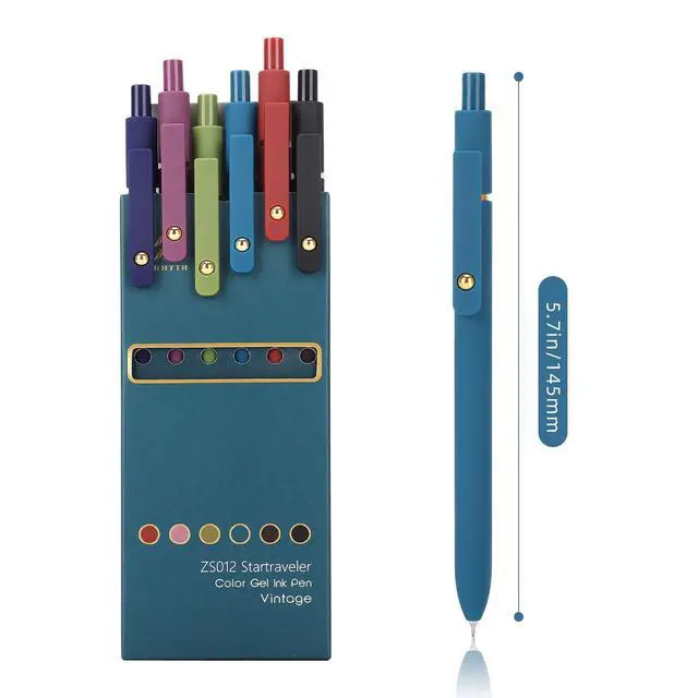 Alt view image 2 of 7 - Colored Gel Pens,0.5mm Fine Point Smooth Writing Color Ink Pens