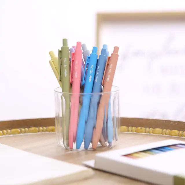 Alt view image 7 of 7 - Retractable Gel Pens, 12 Pack, Black Ink, Fine Point 0.5mm