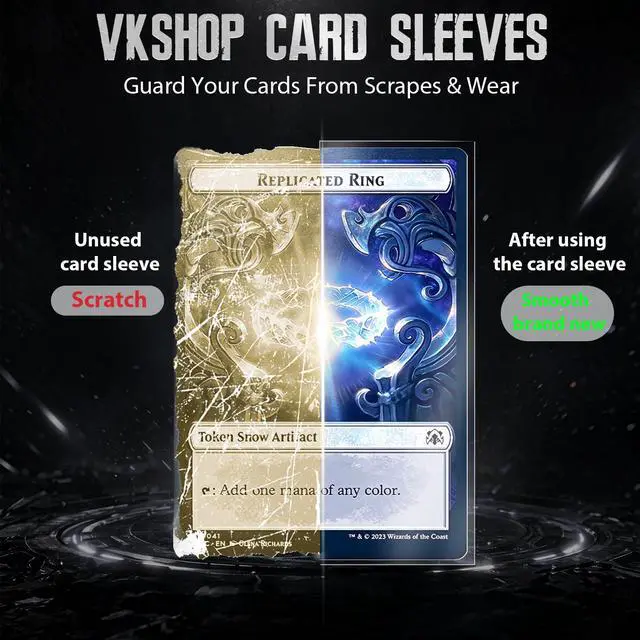 Alt view image 4 of 7 - 1000PS Penny Trading Card Sleeves for Board Game,Standard Size 66 * 91mm,Hold Perfect for Baseball,Football,Magic,Yugioh Card Sleeves