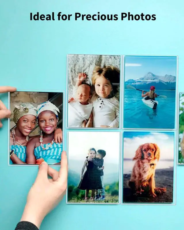 Alt view image 5 of 7 - 4x6 Toploaders 25 Pack, 39 PT Hard Plastic Photo Sleeves