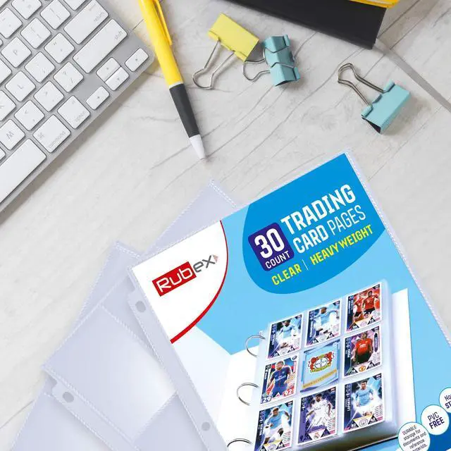 Alt view image 2 of 7 - 9-Pocket Card Sleeves - 30 Pages, Hold 270 Cards, Top-Loading