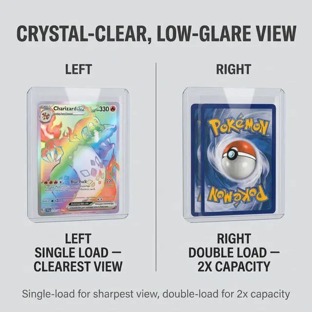 Alt view image 6 of 7 - 9-Pocket Card Sleeves - 30 Pages, Hold 270 Cards, Top-Loading