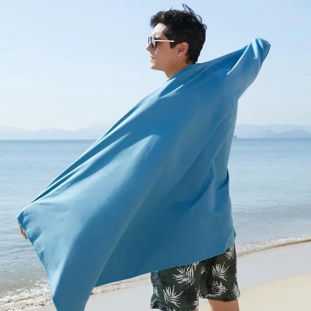 Alt view image 6 of 7 - Microfiber Towel Quick Dry Camping & Travel & Gym Towel. Compact