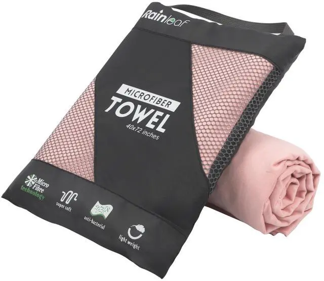 Main image of Microfiber Towel Quick Dry Camping & Travel & Gym Towel. Compact