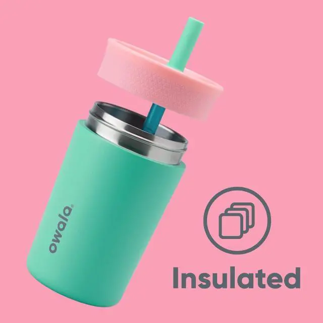 Alt view image 3 of 5 - Tumbler Kids Stainless Steel Water Bottle 12 oz Real Cool Fish