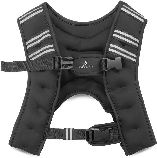 Main image of Fit Exercise Weighted Training Vest - 10lb, Black