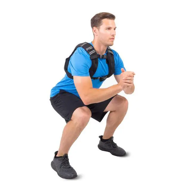 Alt view image 6 of 7 - Fit Exercise Weighted Training Vest - 10lb, Black