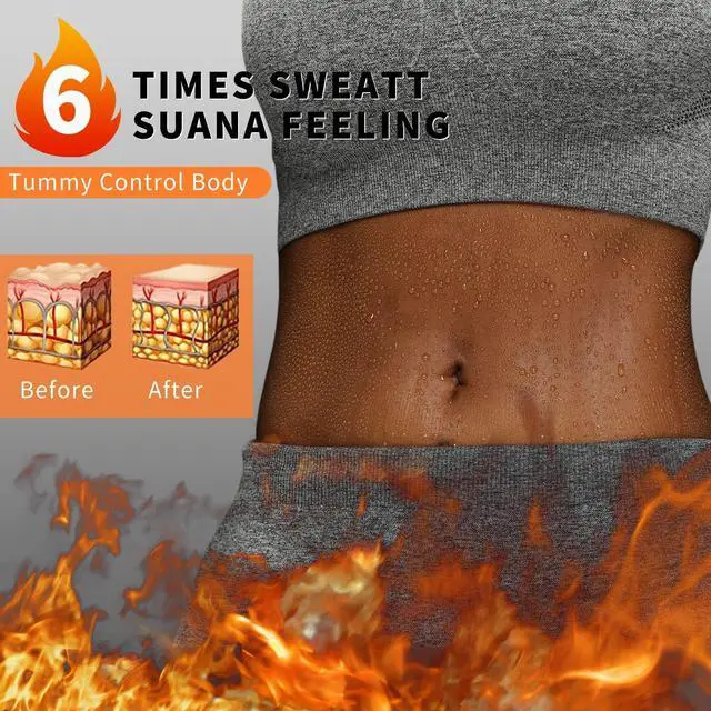 Alt view image 2 of 6 - Sauna Suit Waist Trimmer for Women Waist Trainer sweat band for stomach Belt Lower Belly Plus Size (Black, S/M-1)