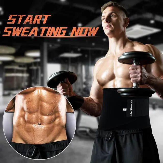 Alt view image 2 of 7 - Waist Trainer for Men Women Belly Fat, Sweat Belt Band, BL