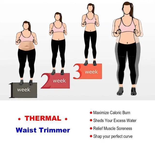 Alt view image 6 of 6 - Neoprene Sweat Waist Trainer Corset Trimmer Shaper Belt for Women