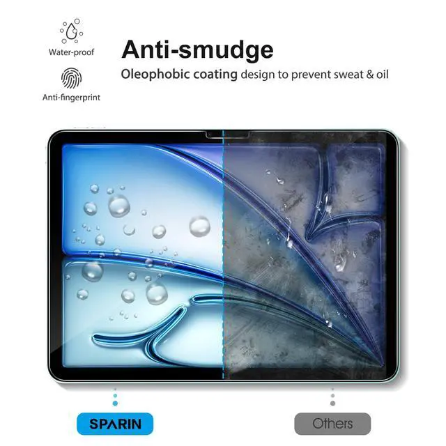 Alt view image 4 of 7 - 2 Pack Screen Protector for iPad Air 11 inch M4/M3/M2