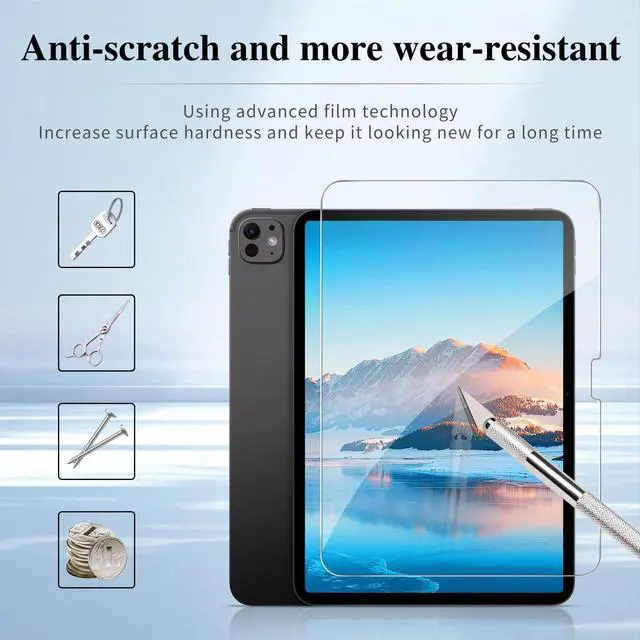 Alt view image 5 of 7 - 2 Pack Screen Protectors for iPad Pro 11" (M5/M4) (2025/2024)