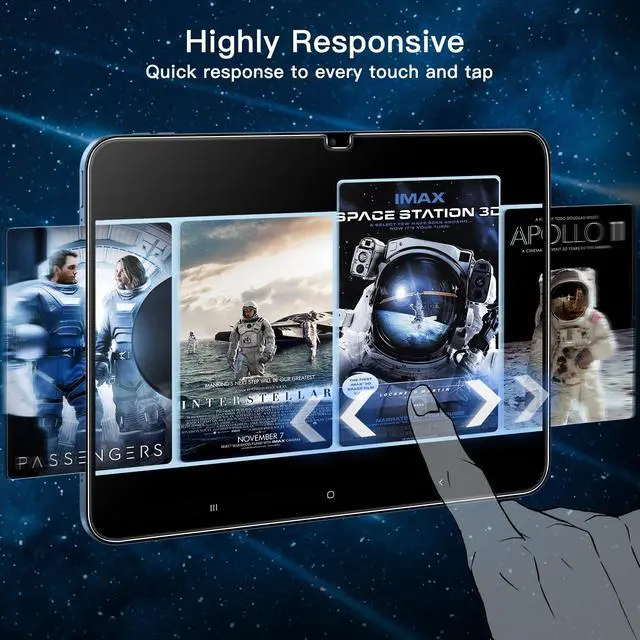 Alt view image 6 of 6 - Screen Protector for iPad (A16) 11th/10th Gen, 2-Pack