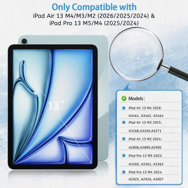 Alt view image 2 of 7 - Paperfeel Screen Protector for iPad Air 13 & iPad Pro 13