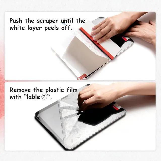 Alt view image 3 of 7 - 2 Pack Paperfeel Screen Protector for iPad Air 5/4th & Pro 11 Inch
