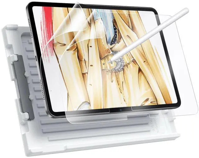 Main image of 2 Pack Paper-Feel Screen Protector for iPad Air 11 Inch M4/M3/M2 (2026/2025/2024, 8th/7th/6th Gen), Write and Draw Like on Paper, Scratch Protection with Easy Application Tray, Thin and Responsive