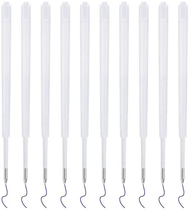Main image of 50 PCS Ballpoint Pen Ink Refills for Click Retractable Pens 3.86 Inch Blue