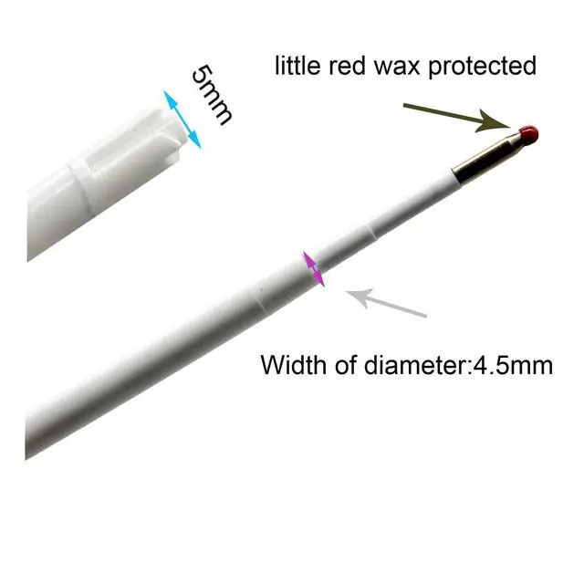 Alt view image 3 of 6 - 100 PCS Ballpoint Pen Refills Retractable Pen Refills 3.86"