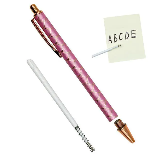 Alt view image 4 of 6 - 100 PCS Ballpoint Pen Refills Retractable Pen Refills 3.86"