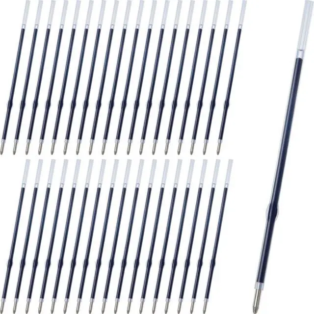 Main image of 36pcs Ballpoint Pen Refills Blue Ink Medium Point 1.0mm Tip Smooth Writing Pen Refill (36 Blue)