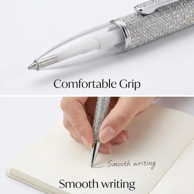 Alt view image 6 of 7 - 100 PCS Pen Refills for Twist Pens, 1.0mm Smooth Writing Black Ballpoint Ink Refills, 3.94" Retractable Twist Click Pen Universal Inserts for Office School Home Use