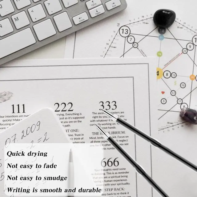 Alt view image 5 of 7 - 100 Pcs Ballpoint Ink Pen Refills Retractable Ballpoint Pen Refills 4.2 Inch Black Ink Refill Soft Click Pens Smooth Writing Medium Point for Journal Office School Supplies