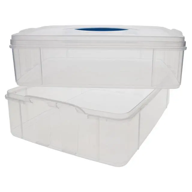 Alt view image 3 of 5 - Snap 'N Stack Portable Storage Bin for Tools and Craft Storage