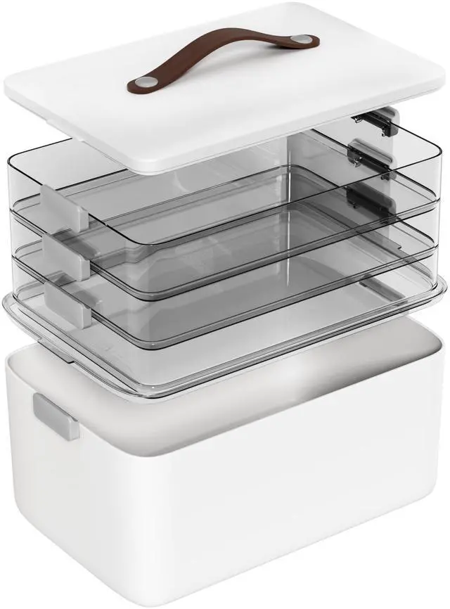 Main image of Craft Medicine Cabinet Organizers Storage Box for Art Supply Sewing