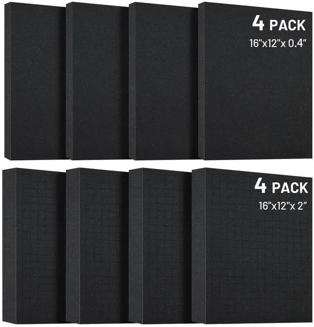 Main image of Dual-Thickness Case Foam Insert Kit 8PCS (4PCS 16x12x2" + 4PCS 16x12x0.4") - Pick and Pluck Protective Layer for Tool Drawers, Game Cases & Collectible Organizers
