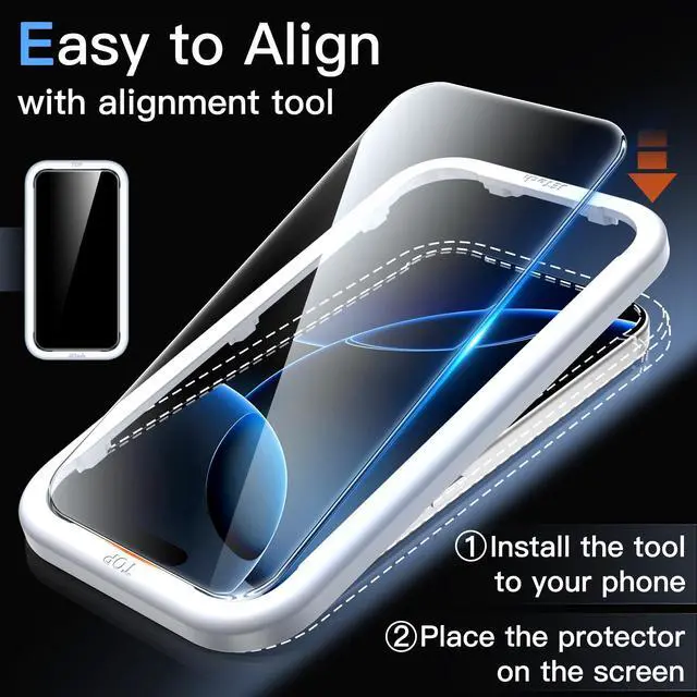 Alt view image 7 of 7 - 5 in 1 Case for iPhone 17, Anti-Yellowing, Clear