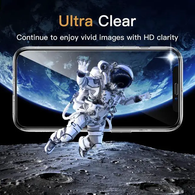 Alt view image 5 of 7 - 5 in 1 Case for iPhone 12, Anti-Yellowing, Clear