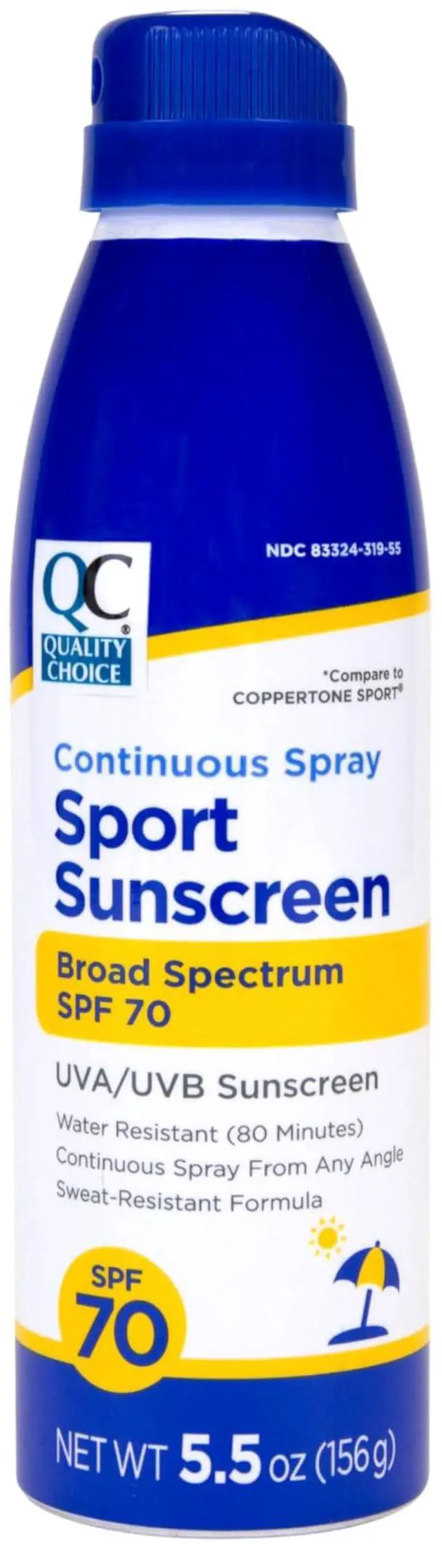 Main image of Sport Sunscreen Spray SPF 70, 5.5 oz