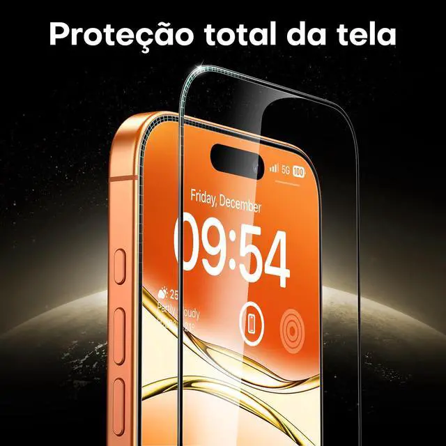 Alt view image 5 of 7 - for iPhone 17 Pro Max Screen Protector, Clear