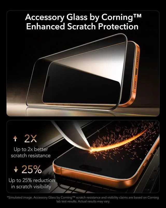 Alt view image 3 of 7 - 3 Pack for iPhone 17 Pro Max Screen Protector, Armorite Pro