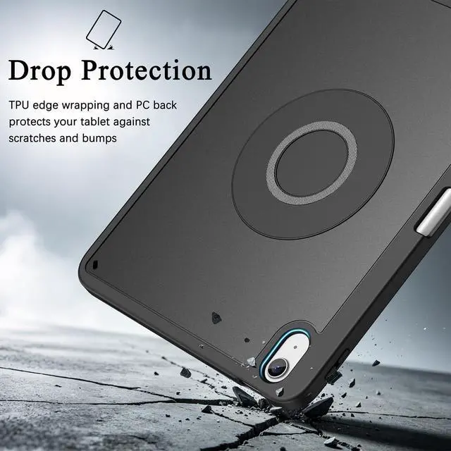 Alt view image 7 of 7 - Magnetic Case for iPad A16 11th/10th Generation 11" 2025/10.9" 2022