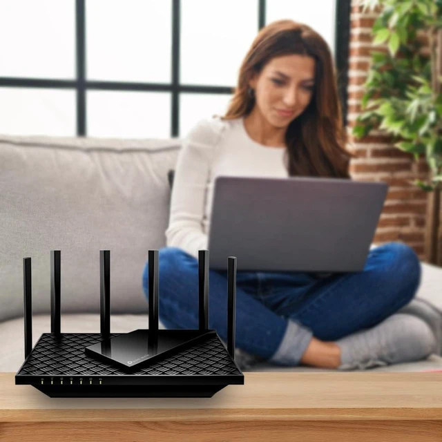 Alt view image 3 of 7 - TP-Link AXE5400 Tri-Band WiFi 6E Router, 2025 PCMag Editors' Choice