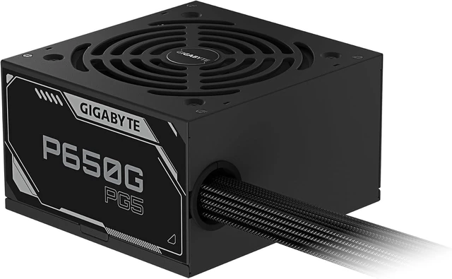 Alt view image 5 of 6 - GIGABYTE P650G PG5 - ATX 3.1 & PCIe 5.1 Ready - 650W 80 Plus Gold Certified Power Supply