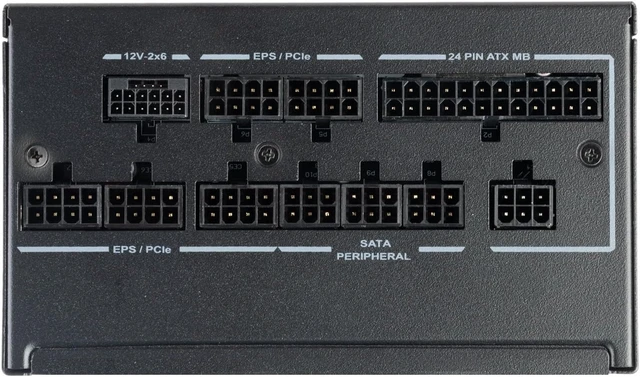 Alt view image 2 of 7 - SilverStone Technology HELA 1000Rz 80 Plus Platinum 1000W ATX 3.1 & PCIe 5 Fully Modular ATX Power Supply, SST-HA1000R-PM