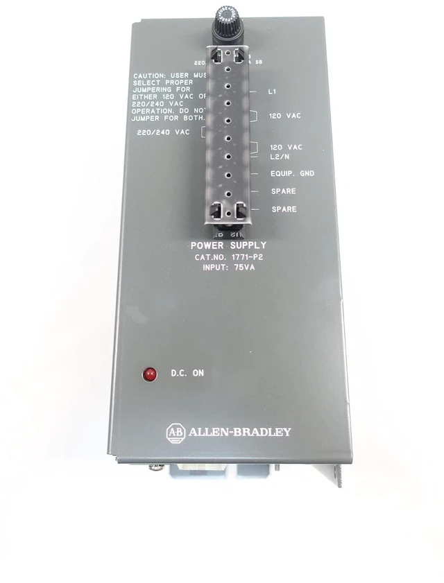 Main image of Allen-Bradley 1771-P2 Power Supply 6.5 AMP 5.2VDC 120/220VAC Serie - 1771-P2-B