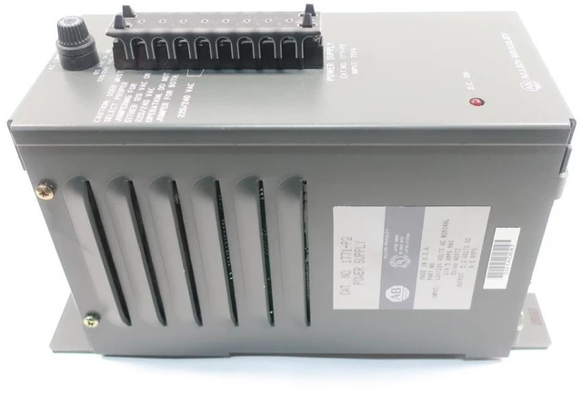 Alt view image 3 of 7 - Allen-Bradley 1771-P2 Power Supply 6.5 AMP 5.2VDC 120/220VAC Serie - 1771-P2-B