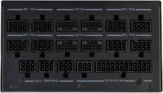Alt view image 2 of 7 - Silverstone Technology HELA 1300R Platinum ATX 3.0 / PCIe Gen 5 1300W Fully Modular Power Supply with Compact Dimensions, SST-HA1300R-PM