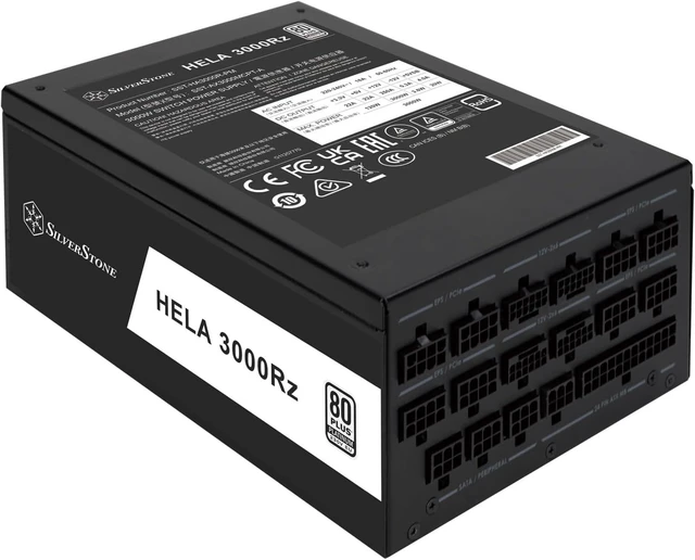 Alt view image 7 of 7 - Silverstone Technology HELA 1300R Platinum ATX 3.0 / PCIe Gen 5 1300W Fully Modular Power Supply with Compact Dimensions, SST-HA1300R-PM